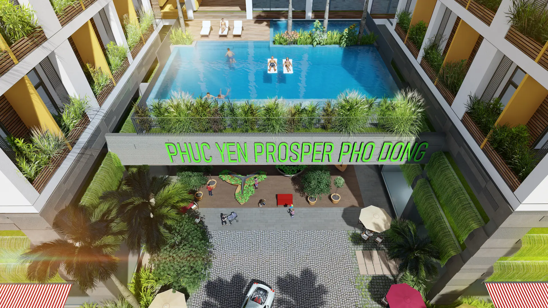 Prosper Phố Đông View Hồ Bơi Trên Cao